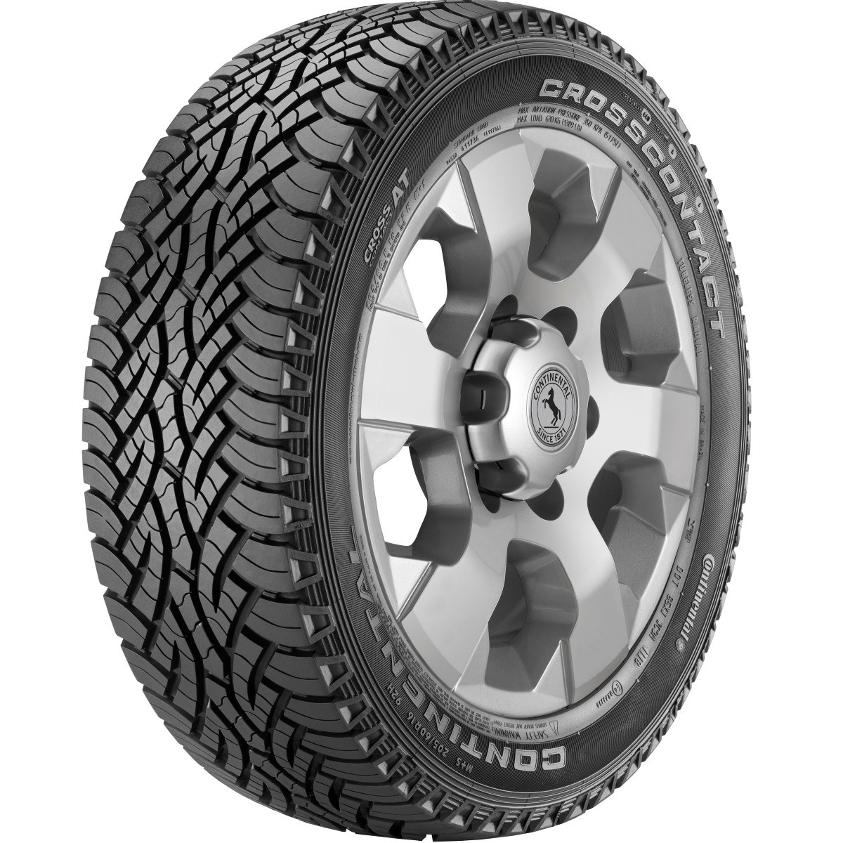 Continental ContiCrossContact AT
4x4 banden 205/80 R16 104T XL