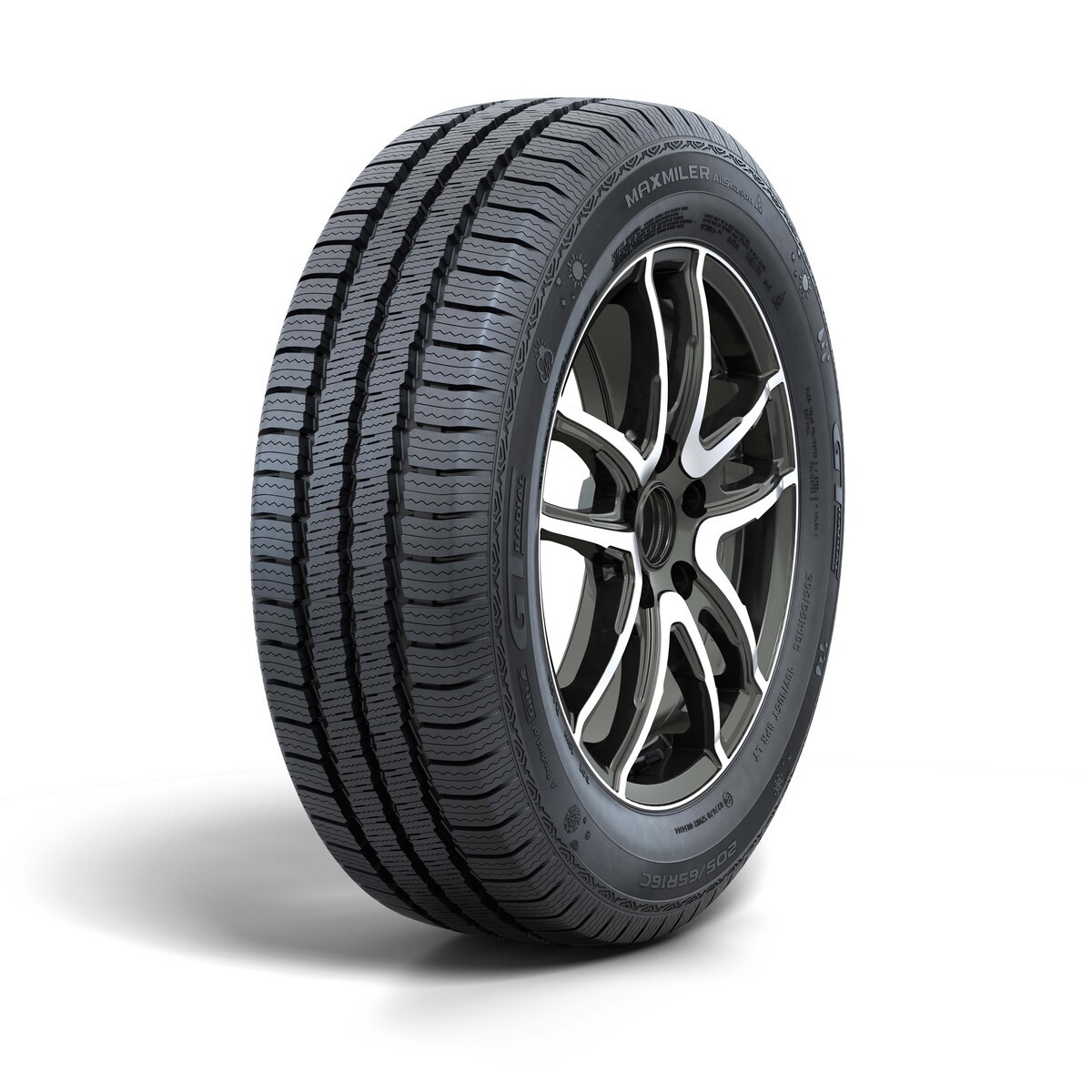 GT Radial Maxmiler AllSeason Bestelwagenbanden 225/65 R16 112R